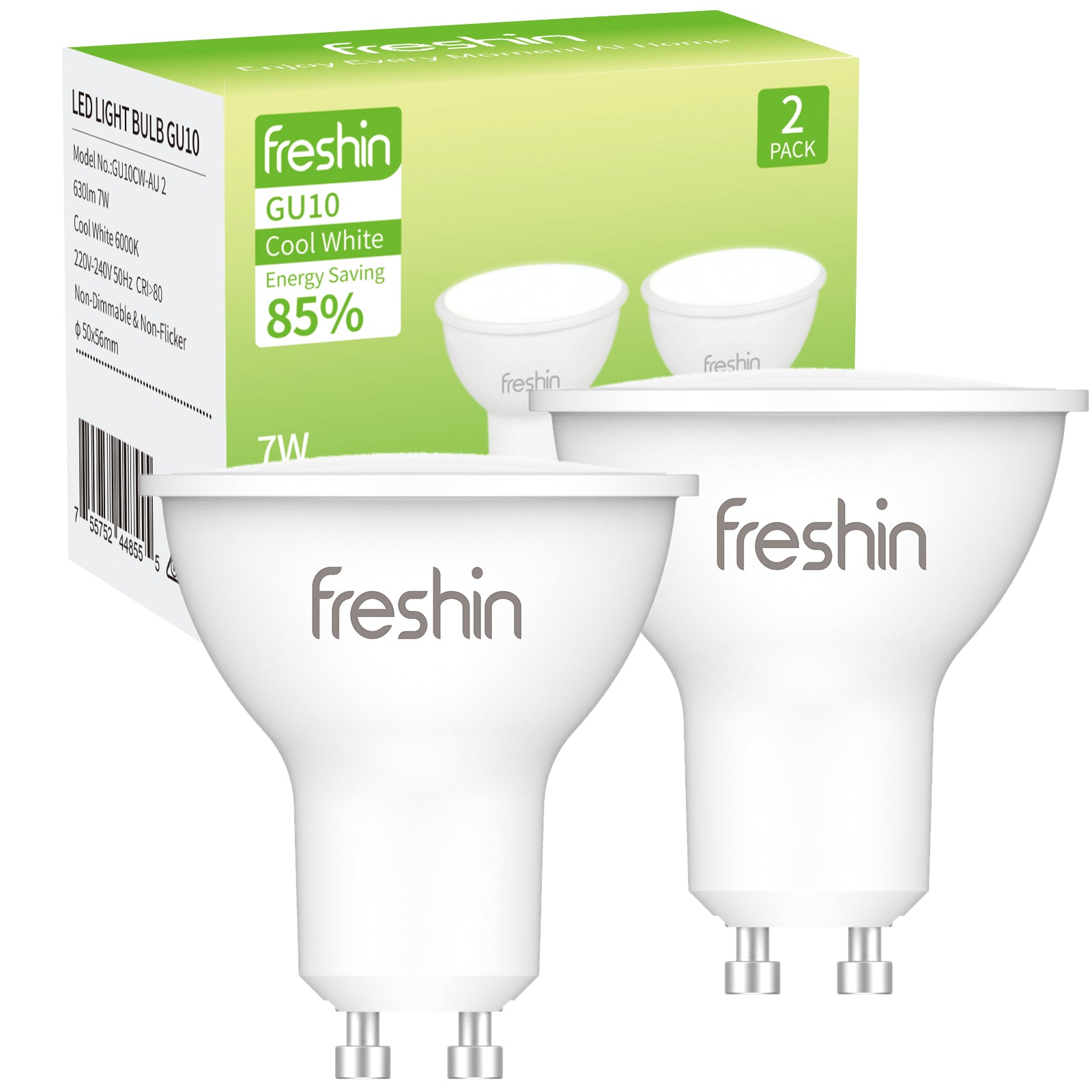 Natural White LED Bulb, GU10 Spotlight,7W