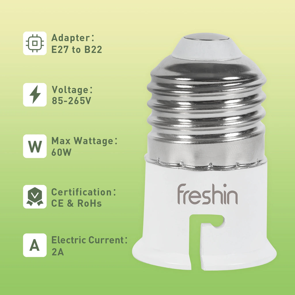 B22 Adapter E27 to B22 Socket Adapter