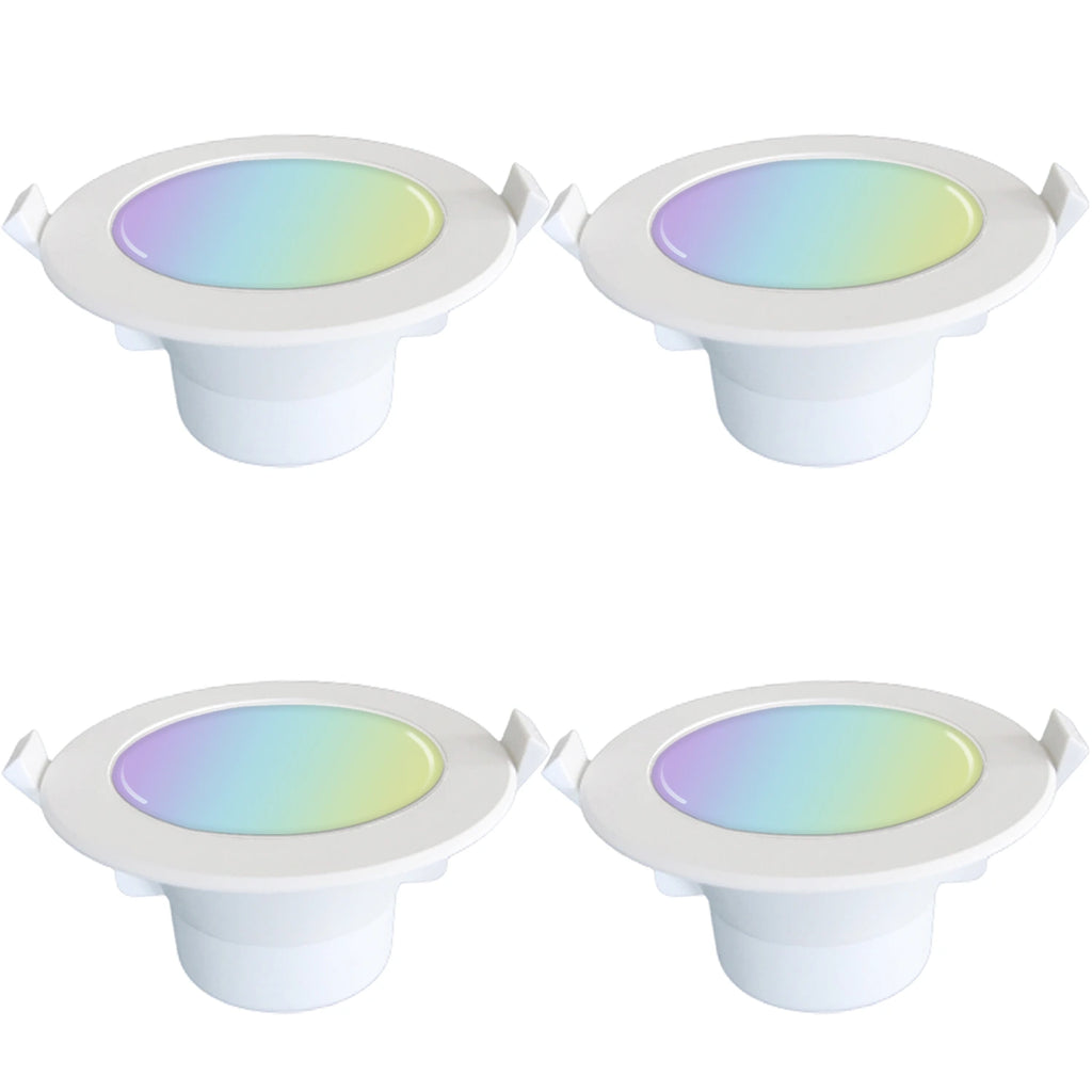 Colourful Smart Downlight ,9W, 90mm CUTOUT, RGBCW