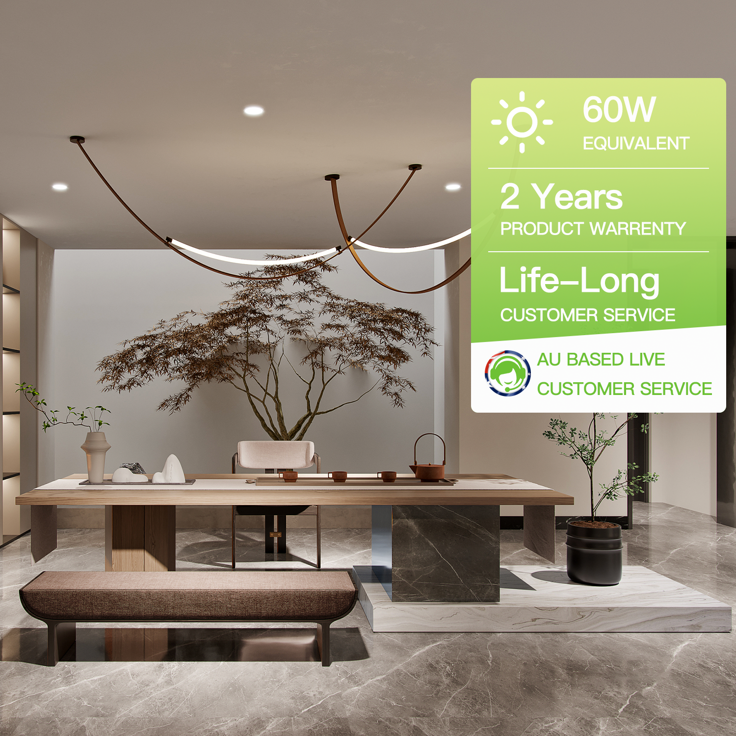 Natural White LED Bulb, GU10 Spotlight,7W