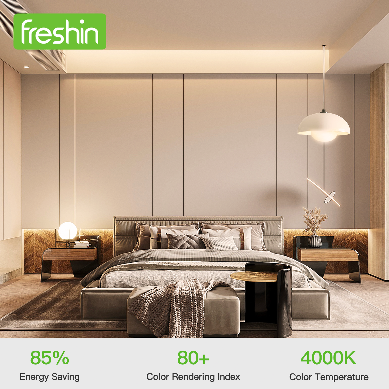 Natural White LED Bulb, E14 Globe, 7W