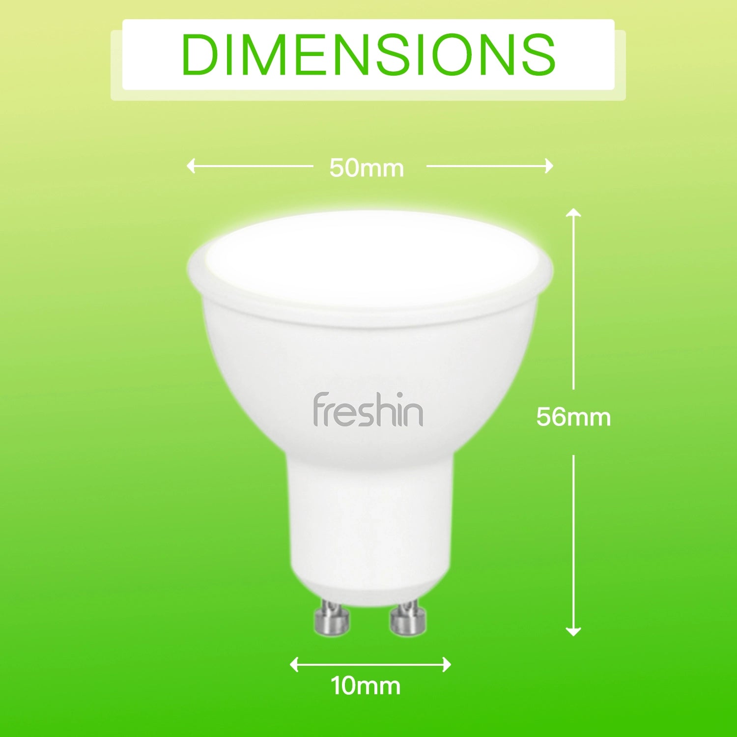 Natural White LED Bulb, GU10 Spotlight,7W